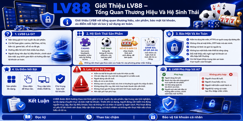 Giới Thiệu LV88 – Tổng Quan Thương Hiệu Và Hệ Sinh Thái